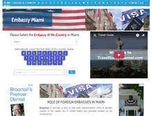 Tablet Screenshot of embassymiami.com